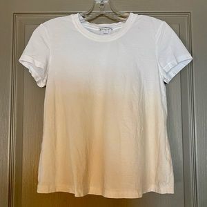 James Perse ombré white tee